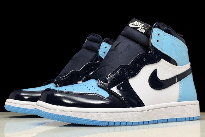 Air Jordan 1 High OG UNC Patent Shoes